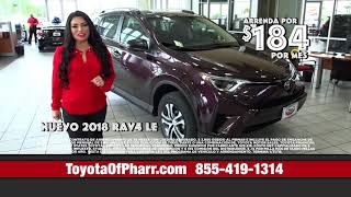 Nuevo Año Nuevo Auto en Toyota of Pharr