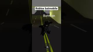 Roblox batmobile