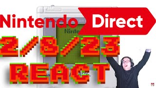 Nintendo Direct 2/8/23 React