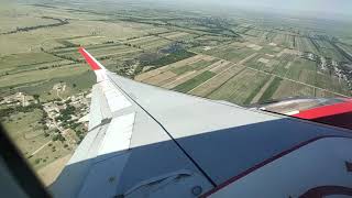 Landing at Jollygrant airport Bhaniawala Dehradun.