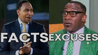 Stephen A Smith Humiliates Shannon Sharp While Twerking it up For LeBron James Fake GOAT Status