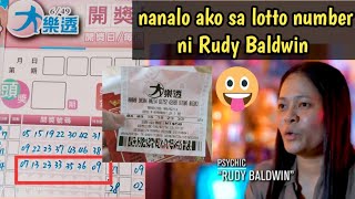 Lotto Numbers Ni Rudy Baldwin / Nanalo Ako 🤗👏👏