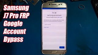 Samsung J7 Pro FRP Google Account Bypass Done |