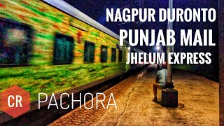 Superfast CR Trains Attacking Pachora Jn. At Night! | Duronto/Punjab Mail/Jhelum Express