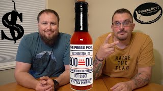 Press Pool by Puckerbutt Pepper Company | Scovillionaires Hot Sauce Review # 175