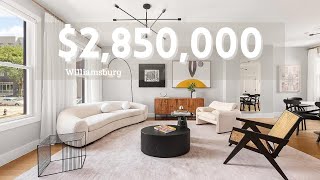 Inside a $2.850 Million Williamsburg, NYC Townhouse | 5 Beds, 3-5 Bath, Heating and Cooling System