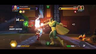 7 star Captain Marvel gameplay and damage showcase