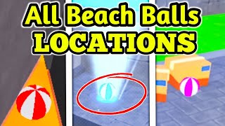 How To FIND ALL BEACH BALLS LOCATIONS in Roblox Toilet Tower Defense! BEACH BALL HUNT EVENT!