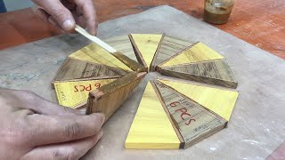 Great Wooden Clock Design Ideas // Make A Perfect And Elegant Wooden Desk Clock