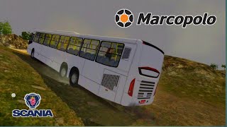 Brazil MarcoPolo torino scania bus driving