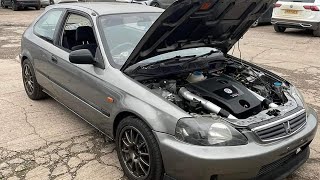 HONDA EK HATCH PD TDI SWAPPED 190BHP  1 OF 1 #jdmcars #HONDAEK #honda #tdi #dieselpower