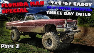 DEATH WISH 3 day build LIFTED '67 Cadillac DeVille on 39.5" SUPER SWAMPERS! Sally's Speed Shop Ep 18