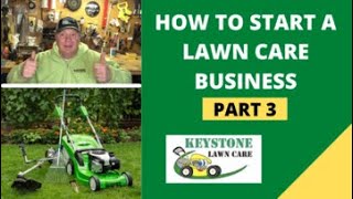 How to Start a Lawn Mowing Business in 2024 - Part 3 Business Plan