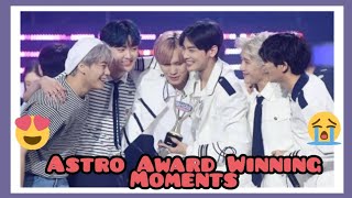 Astro (아스트로) Award Winning Moments | (아스트로 상을 타다)