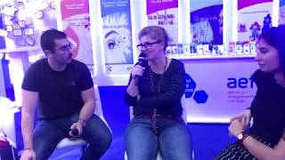 Entretien avec l’écrivaine Sonia Ristic - Salon du livre Beyrouth 2018