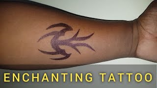 #10 Pen to Skin Gel Tattoo Design Process Revealed #satisfyingart #satisfying #trending #viral #tatt