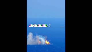 Falcon 9 2015 VS 2023 #space #engineering #rocket #viral #spacex #falcon9 #landing #youtubeshorts