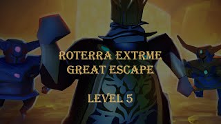 Official Roterra Extreme - Great Escape Level 5 Walkthrough