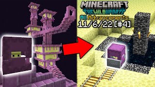 Setting Up for the HARDEST Minecraft Advancement... | ALL ADVANCEMENTS 1.19 w/ Chazm [#4] 11/6/22