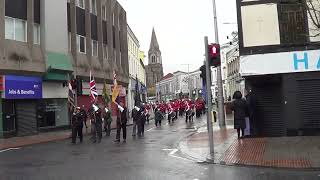 Remembrance Sunday Lisburn 2023  #remembrance  #rbl