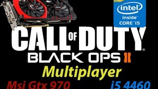 Black Ops 2 Multiplayer Benchmark (msi gtx 970, i5 4460)