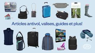 Boutique CAA-Québec: essentiels de voyage offerts en ligne