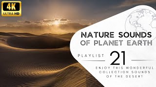 2 hours 30 min of pleasant natural sounds - wind in desert.