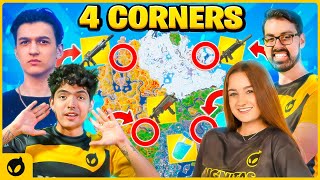 The ULTIMATE 4 Corner *ALL MYTHIC* Challenge! Ft. AussieAntics, Pgod, Edgey