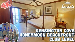 Kensington Cove Honeymoon Beachfront Club Level - 4K Tour - HB - Sandals Royal Caribbean