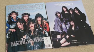 NEWJEANS 뉴진스 HIGHSNOBIETY US + JAPAN COVER UNBOXING/REVIEW