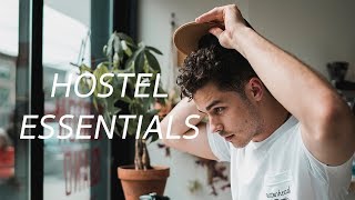 You NEED to pack these 5 things for a hostel | HOSTEL HACKS + ESSENTIALS!