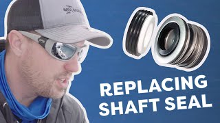 Replacing Shaft Seal In Pump || What's Wrong With My Hot Tub?