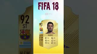 L. Suarez evolution in every Fifa(12-23) #suarez #fifa #fifa22 #fifa23 #fifaultimateteam