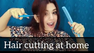 Baal ki kharab cutting ho gyi || baal ki cutting || baal ki hairstyle | hair cutting for girls| IW05