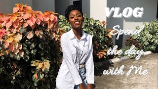 VLOG-A day in my life|I collected certificate of work as a Covid 19 health worker+Lunch with my BFF