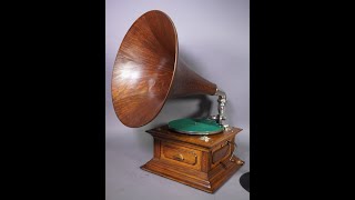 His Masters Voice Junior Monarch Gramophone Grammophon