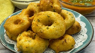 Make perfect one sized medu vada on chai chalni … instant medu vada |छलनी पर मेदु वड़ा बनाये