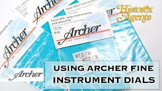 Using Archer Instrument Dials & Placards