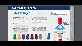 Understanding Sprayer Tip Charts