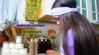 DIY| My Indian SHIKAKAI SHAMPOO AND CONDITIONER |LOOKS Like the ones in the Store, but 100% NATURAL!