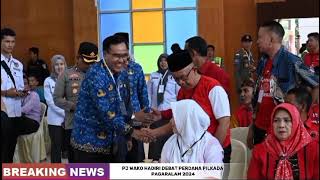 PJ WAKO HADIRI DEBAT PERDANA PASLON WALIKOTA DAN WAKIL WALIKOTA PAGARALAM