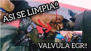 COMO limpiar VALVULA "EGR" / LIMPIEZA Y LUBRICACIÓN!!