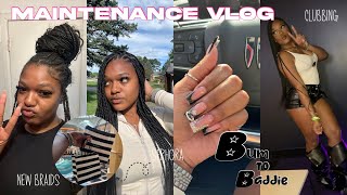 ✩ Bum to baddie ✩ : MAINTENANCE VLOG | nails, lashes, hair, seafood boils | back to school