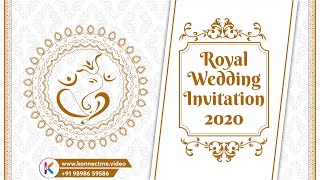 Wedding Invitation Video | Whatsapp Invitation for Wedding | Wedding Templates