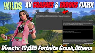 How to FIX Fortnite Crashes Chapter 4 Season 3 | Fortntie Crash Reporter | FortniteGame-Athena