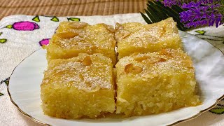 বাসবুসা কেক রেসিপি ॥basbousa cake recipe without oven॥how to make basbousa