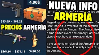 ESTO VALEN LAS SKINS DE LA ARMERÍA💲(OFERTA/DEMANDA) Y DEV DE CS2 HABLA SOBRE CUANDO ACABA EL PASE