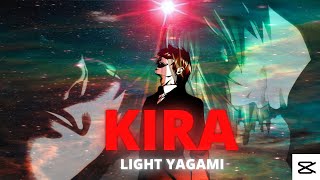 DEATH NOTE - [ LIGHT YAGAMI ] (KIRA) CAPCUT EDIT AMV