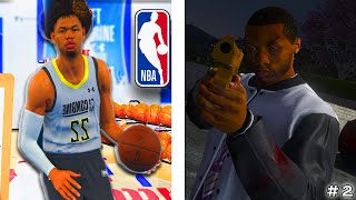 NBA 2K23 x GTA 5 Crossover Series: All or Nothing #2 - NBA DRAFT COMBINE & THEY ROBBED THE AIRBNB!