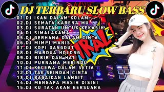 DJ SLOW BASS 2023 - DJ IKAN DALAM KOLAM X DJ SEMATA KARENA MU FULL ALBUM